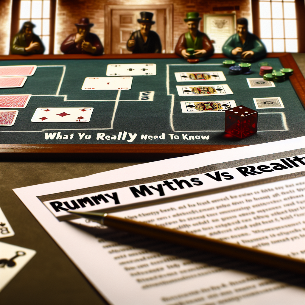 Rummy Myths vs Reality – What You Really Need to Know image 1